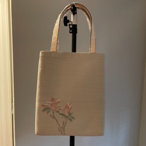 Chinese Silk Tapestry Small Tote NWOT